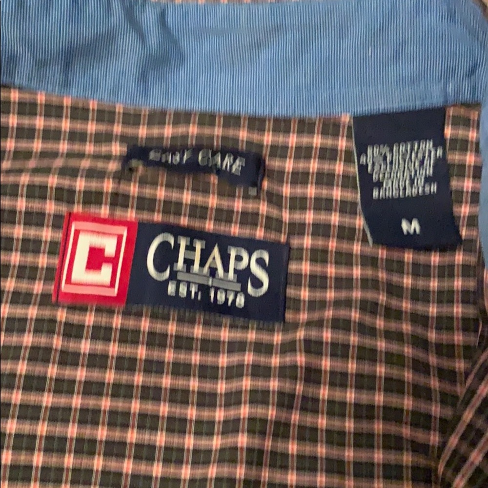 Men’s medium Chaps Button down